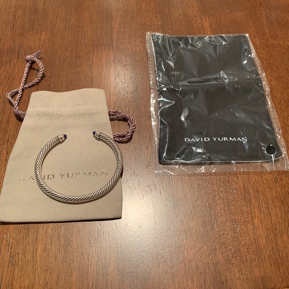 David Yurman Lapis Cable Classics Bracelet - Picture 6 of 7